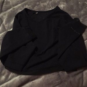 GSxWS Long Sleeve Crop Top